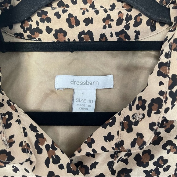 Silk Animal Print Dress - Picture 3 of 5